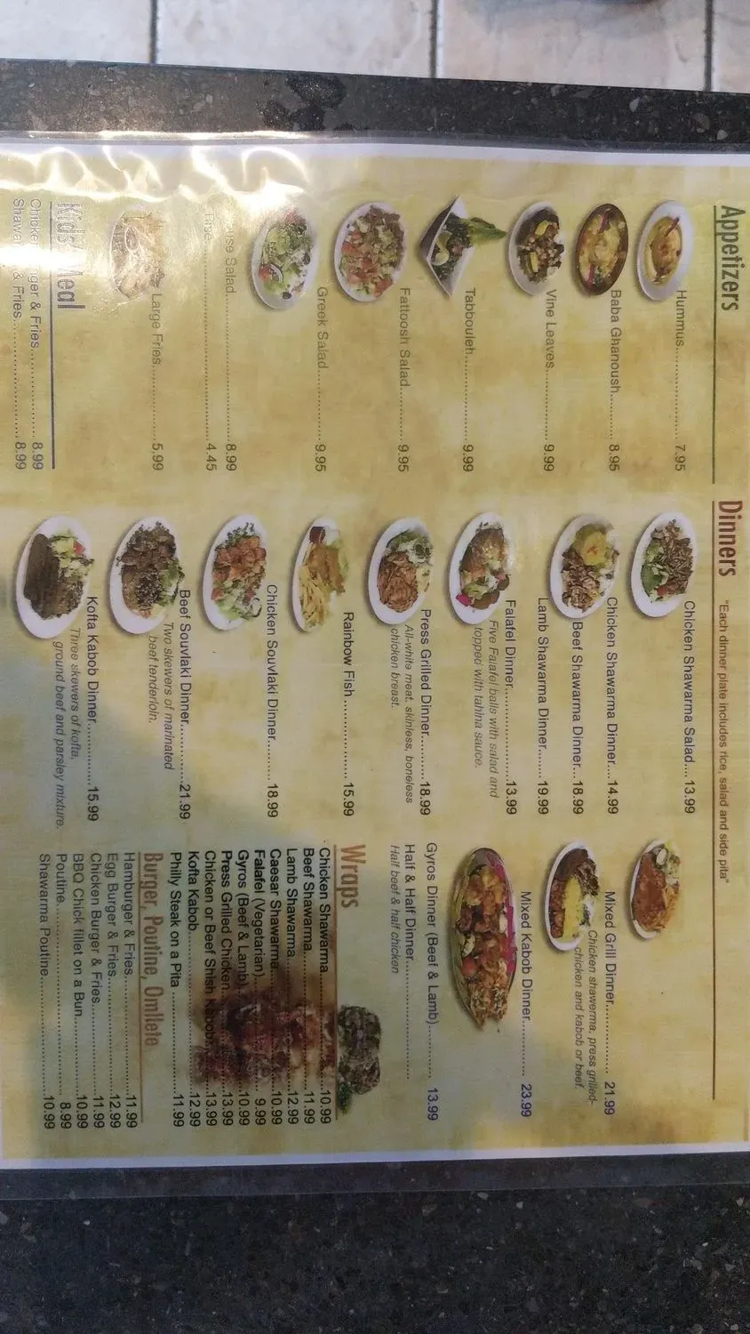 Menu 4