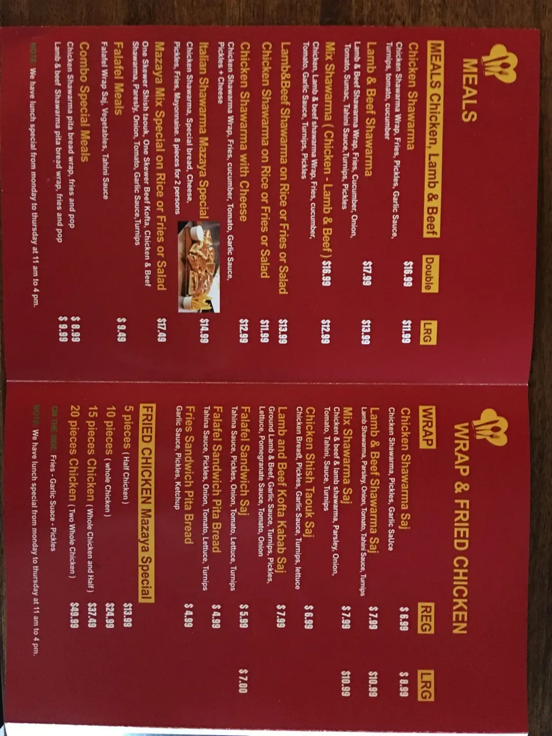 Menu 3