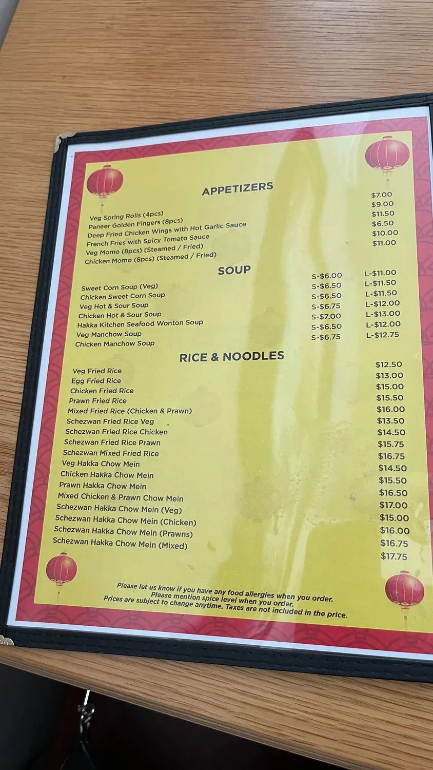 Menu 3