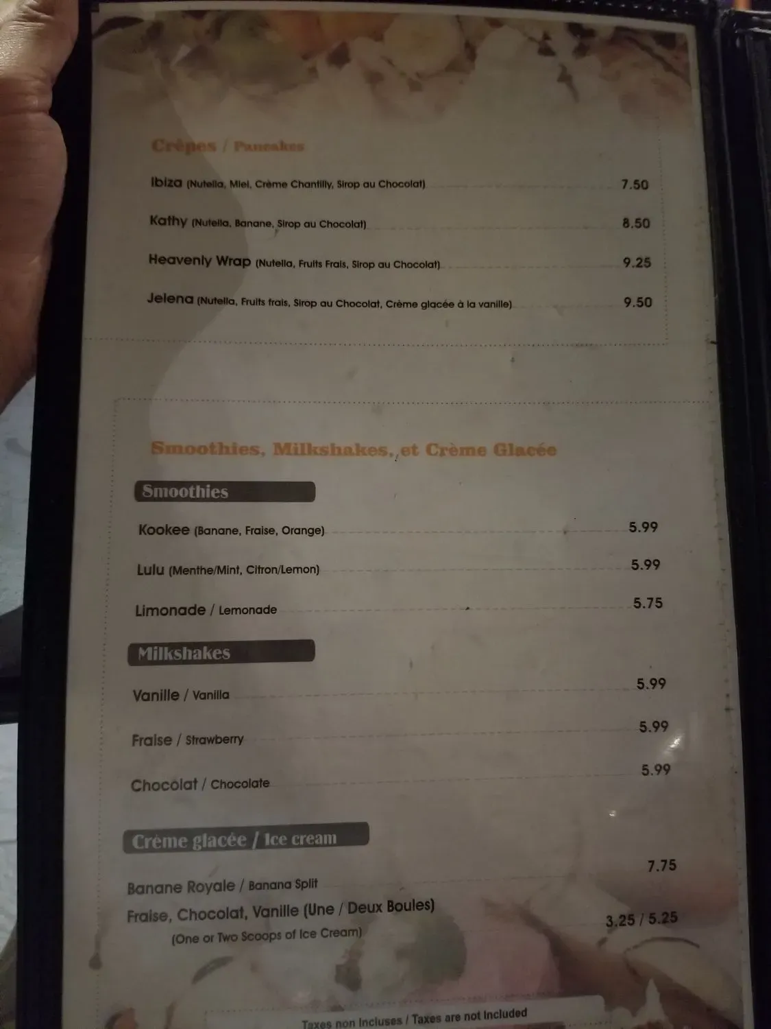 Menu 3