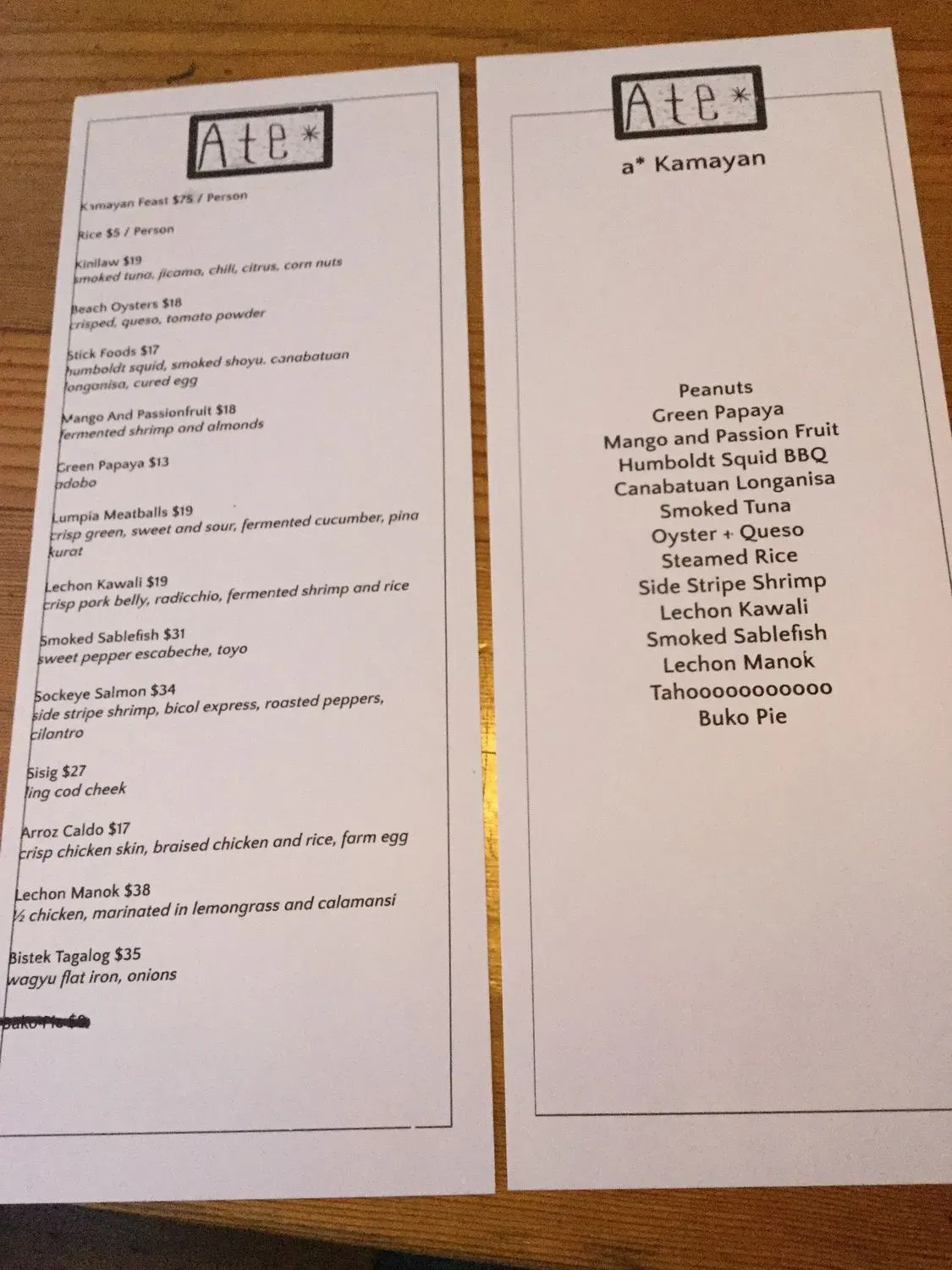 Menu 3