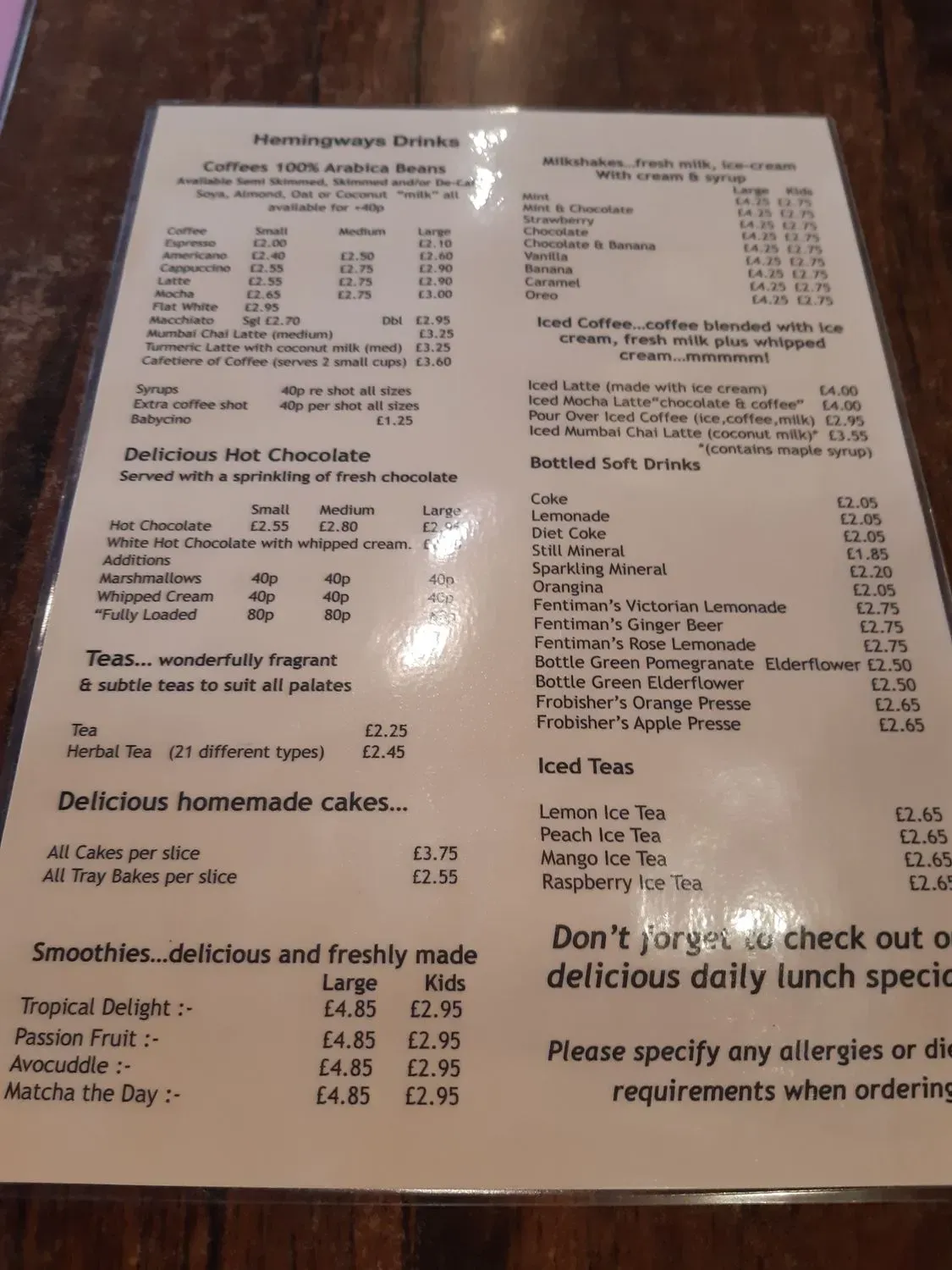 Menu 3