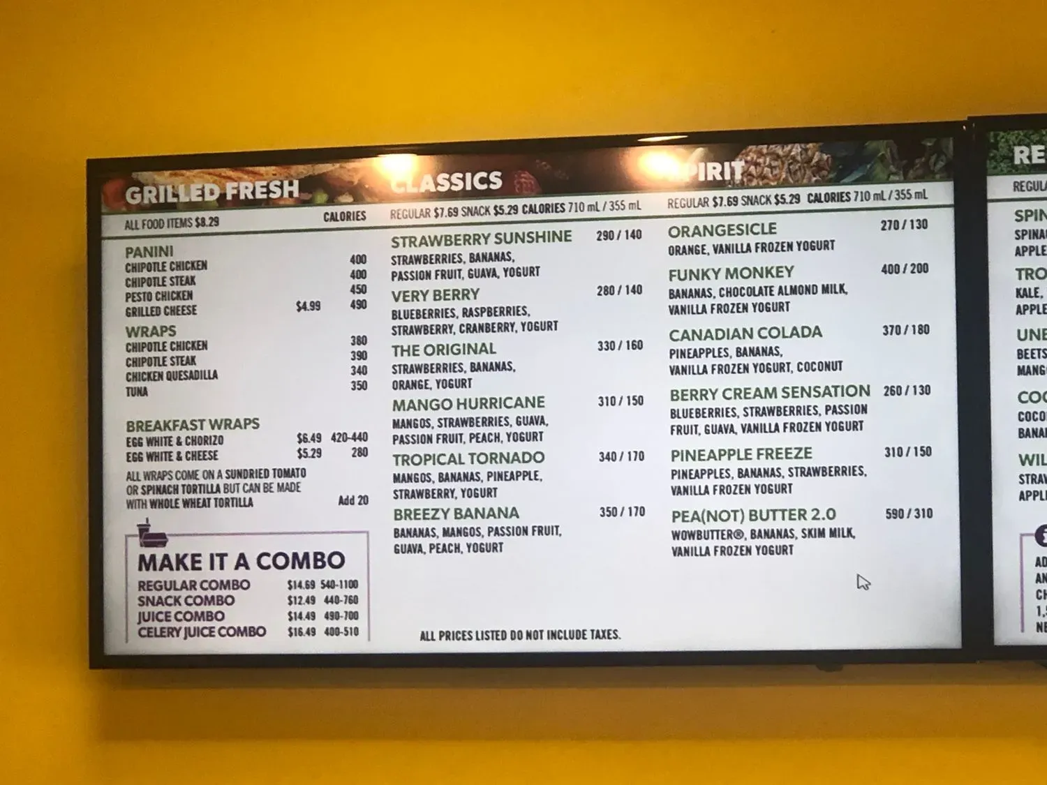 Menu 3