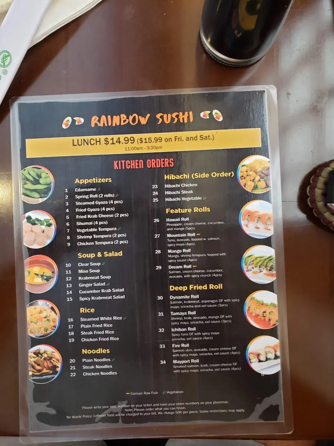 Menu 6