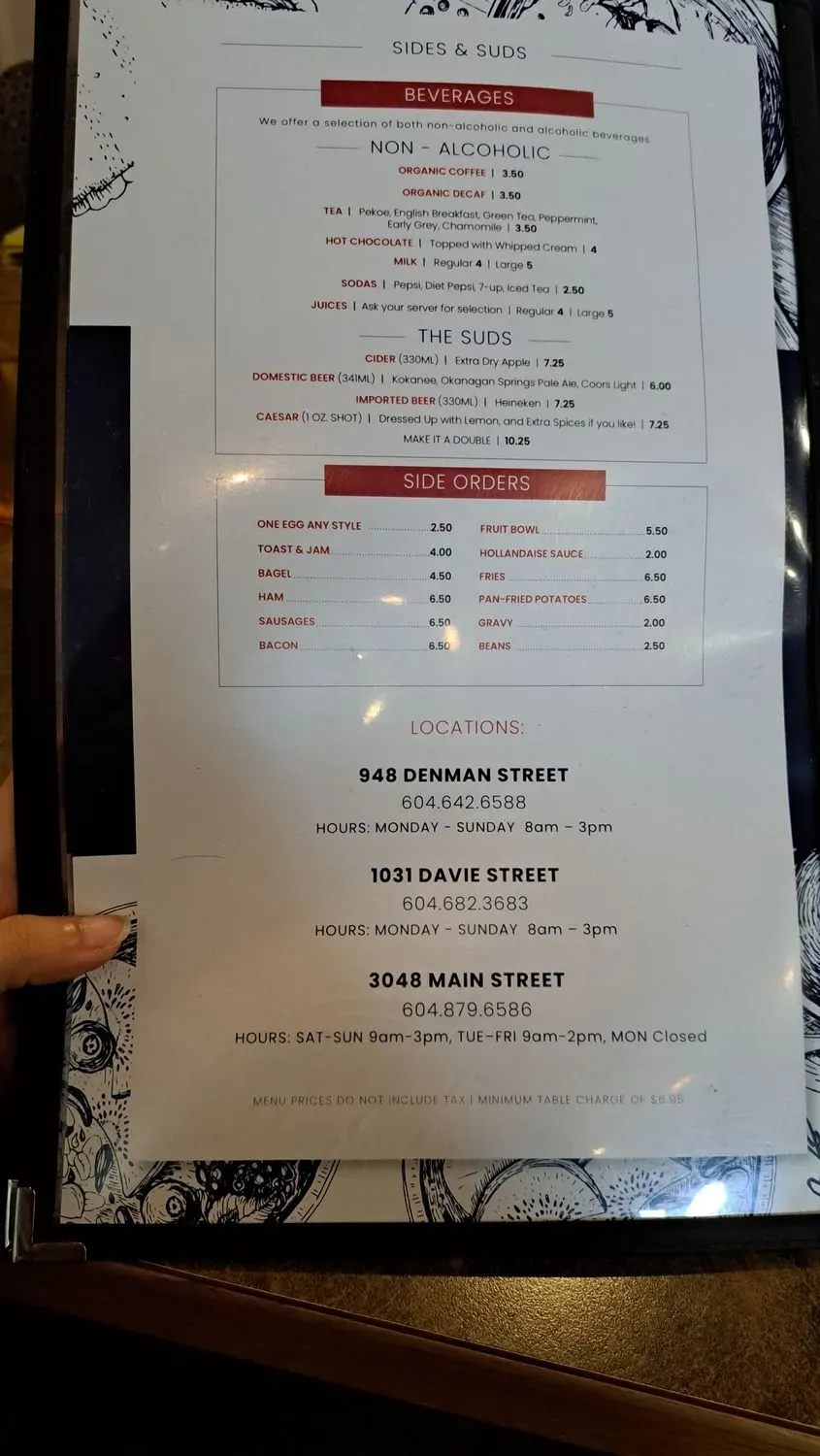 Menu 3