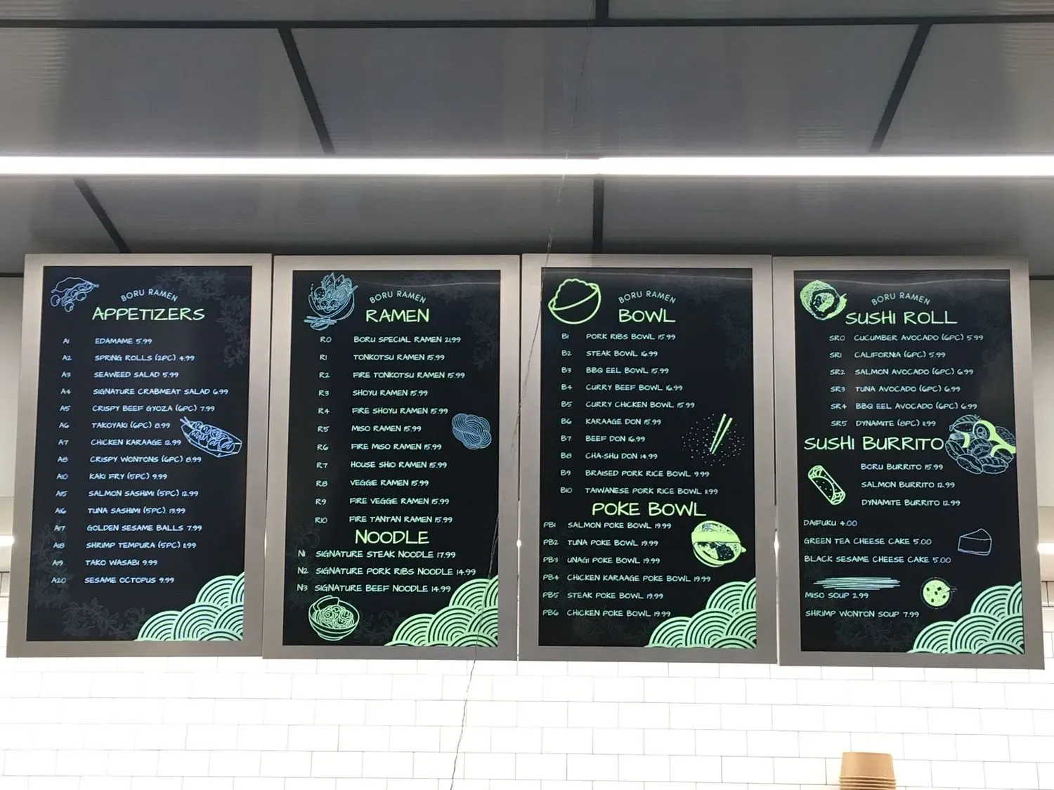 Menu 3