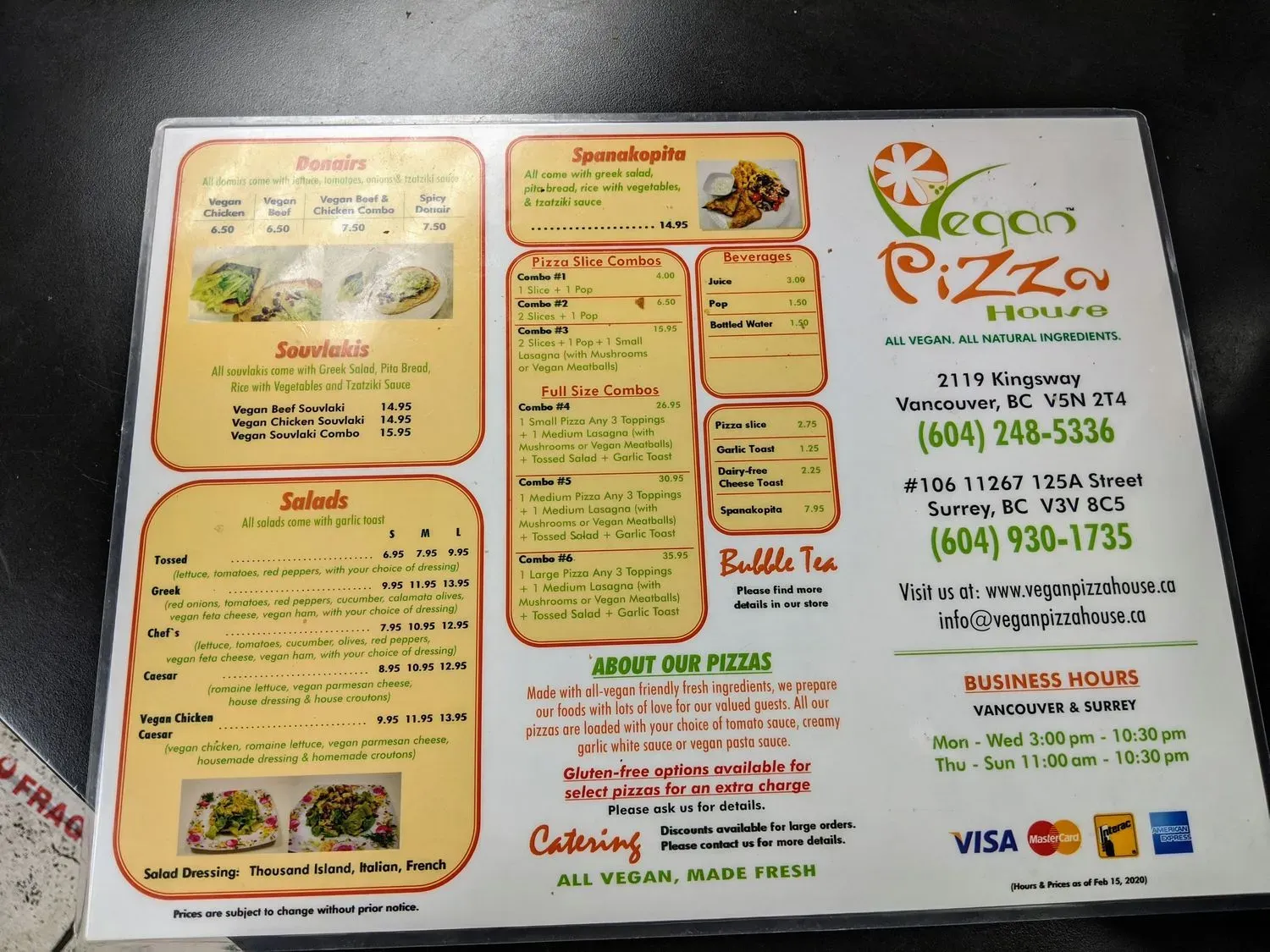 Menu 3