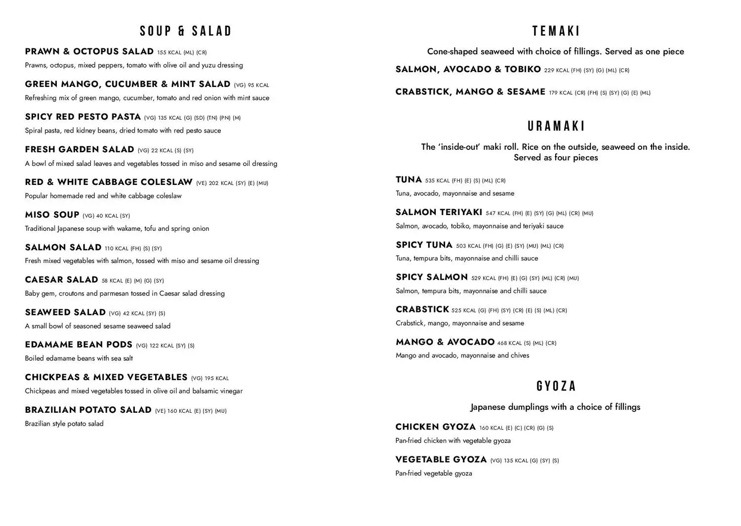 Menu 3