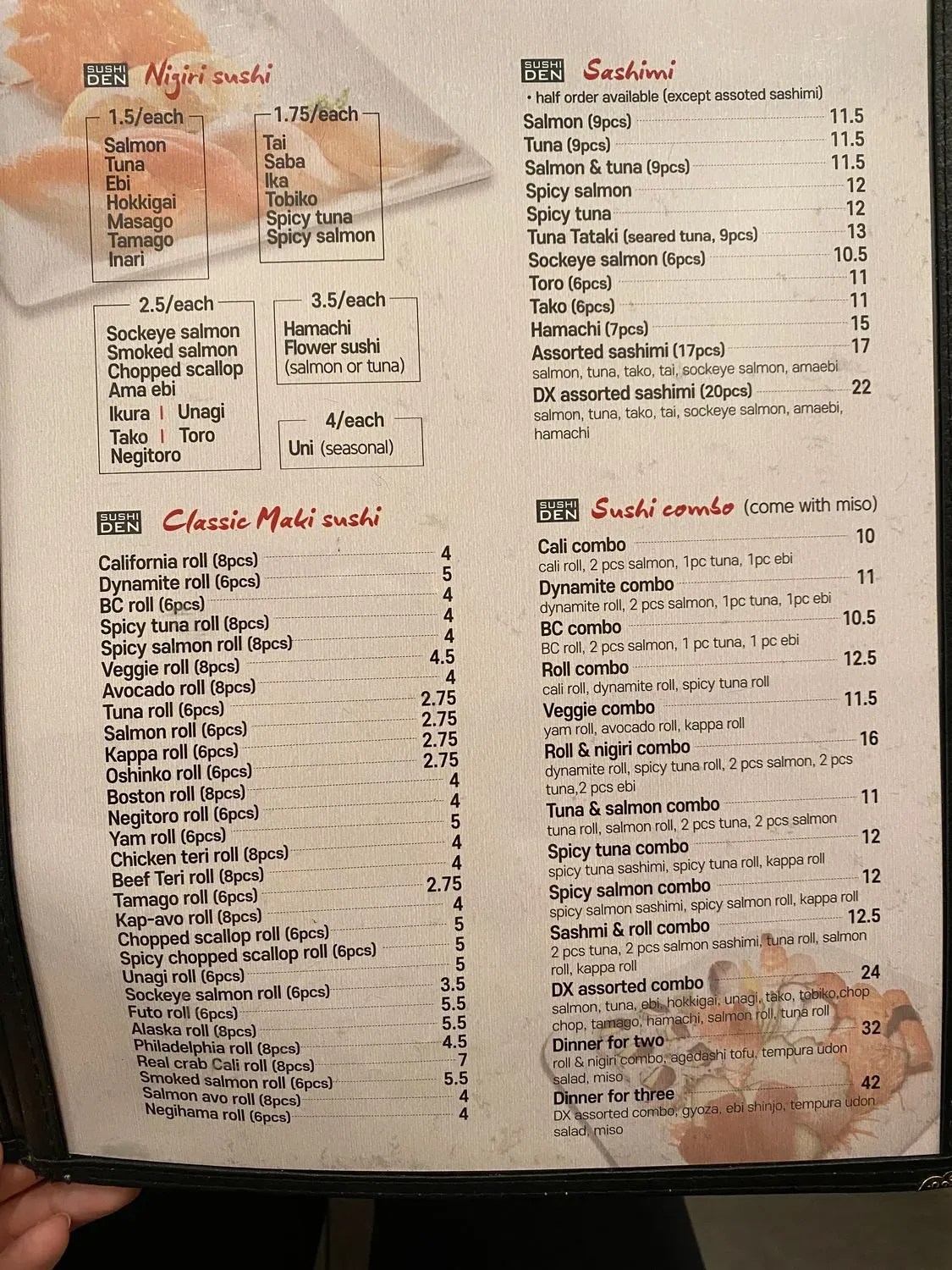 Menu 3