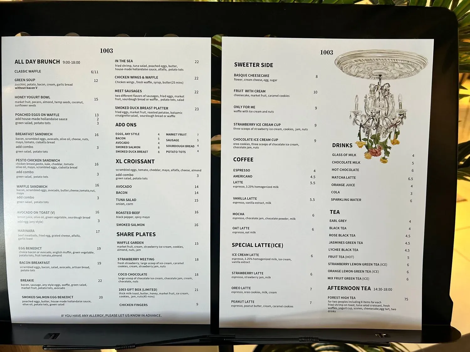 Menu 3