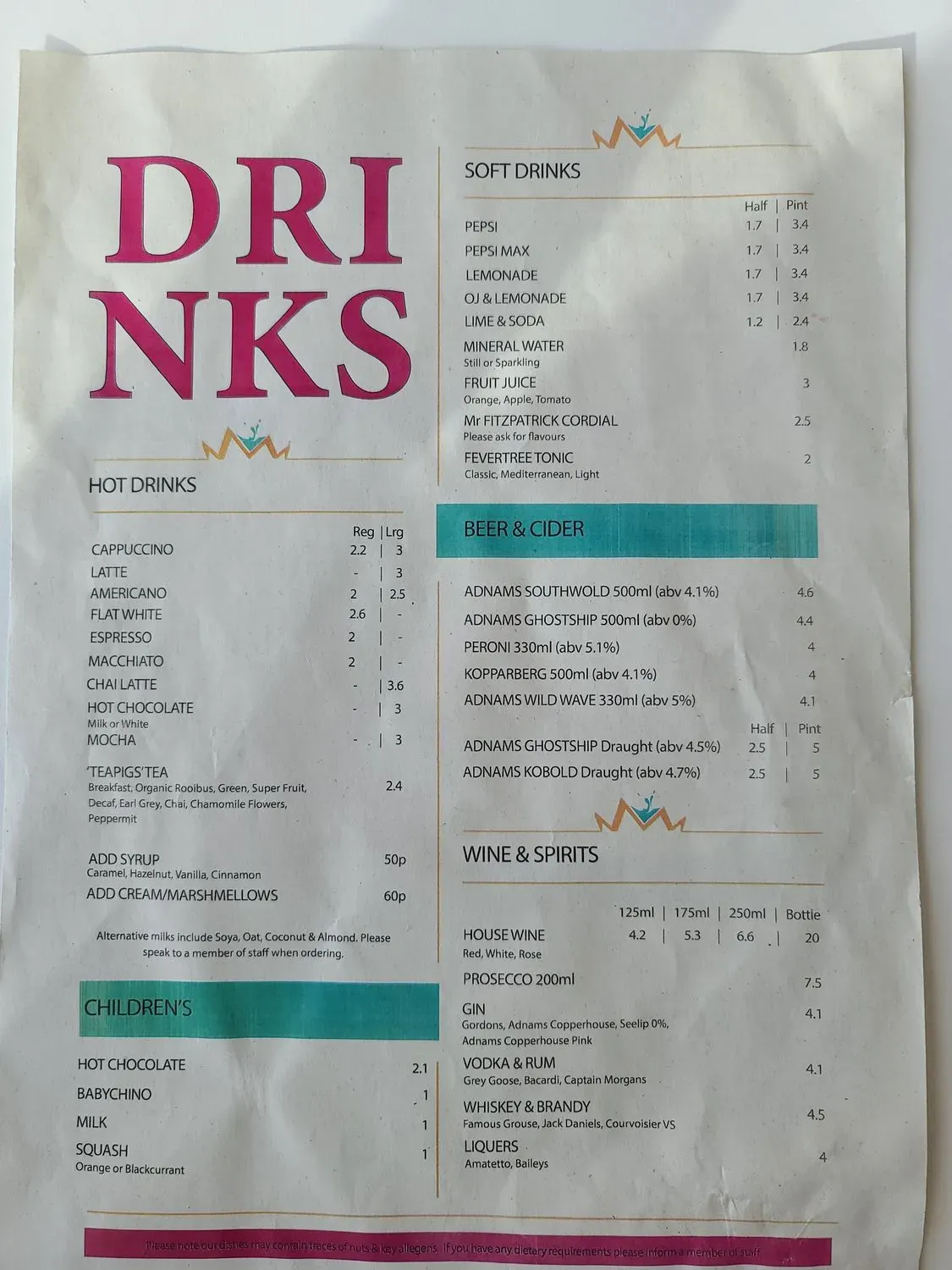 Menu 3