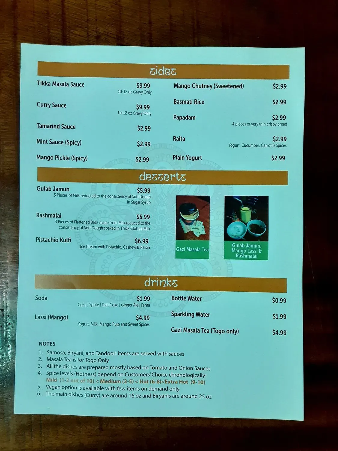 Menu 6