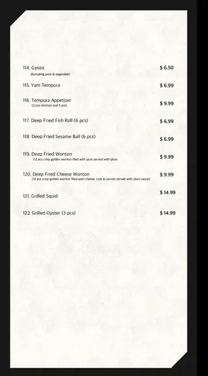 Menu 3