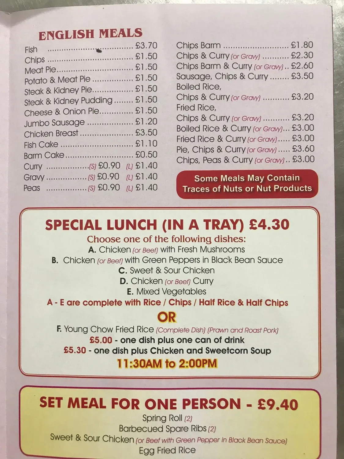 Menu 3