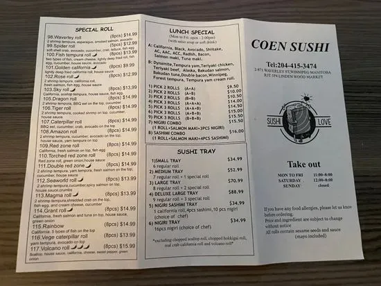 Menu 3