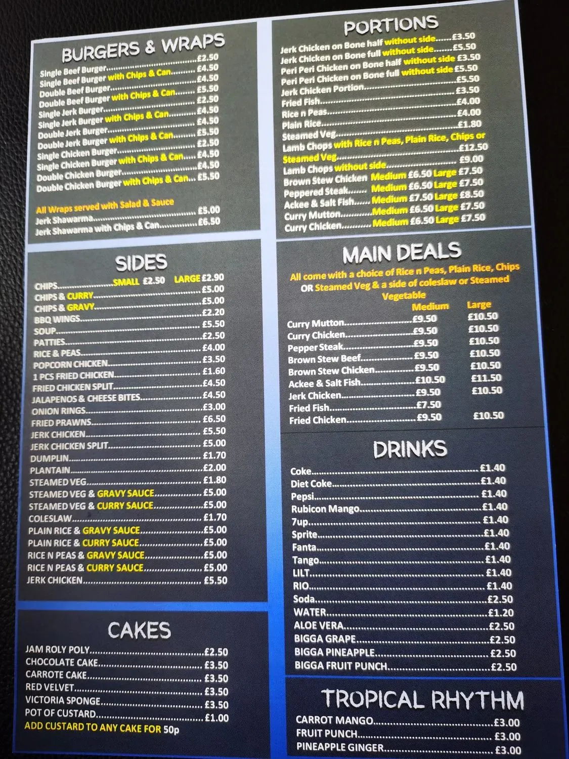 Menu 3