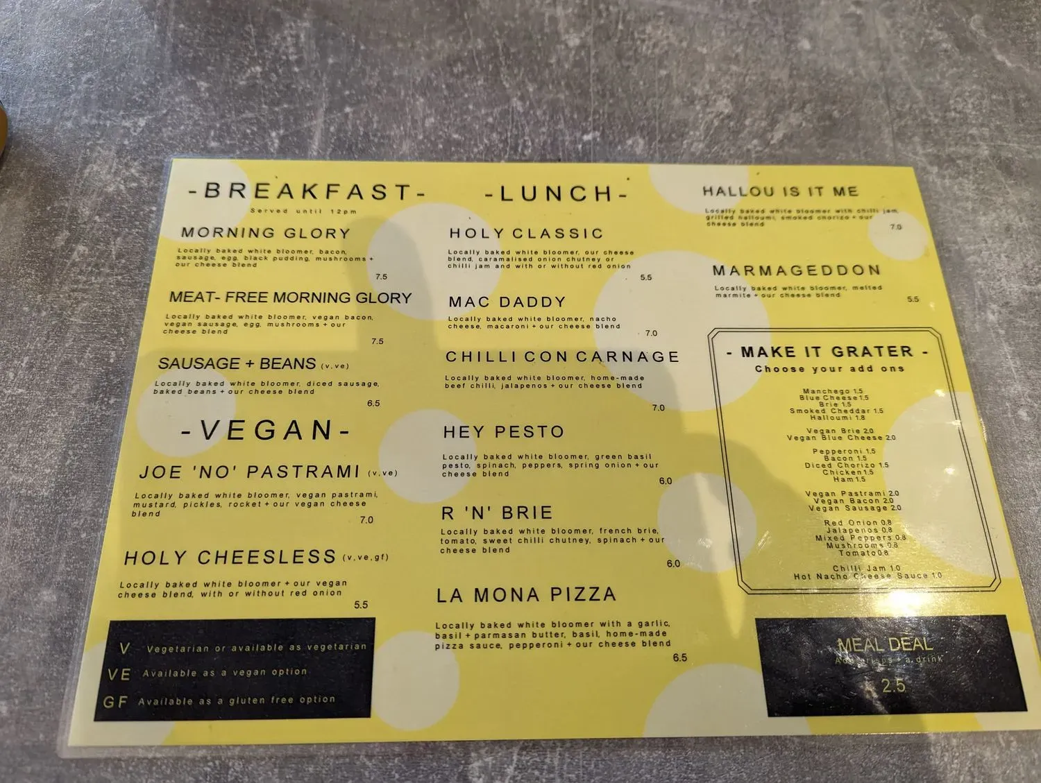 Menu 3