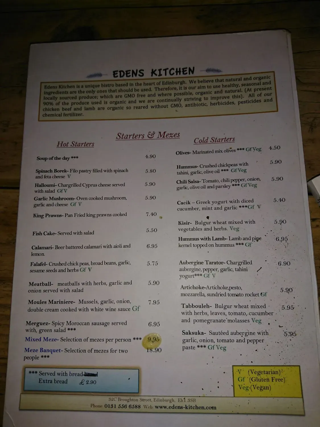 Menu 6