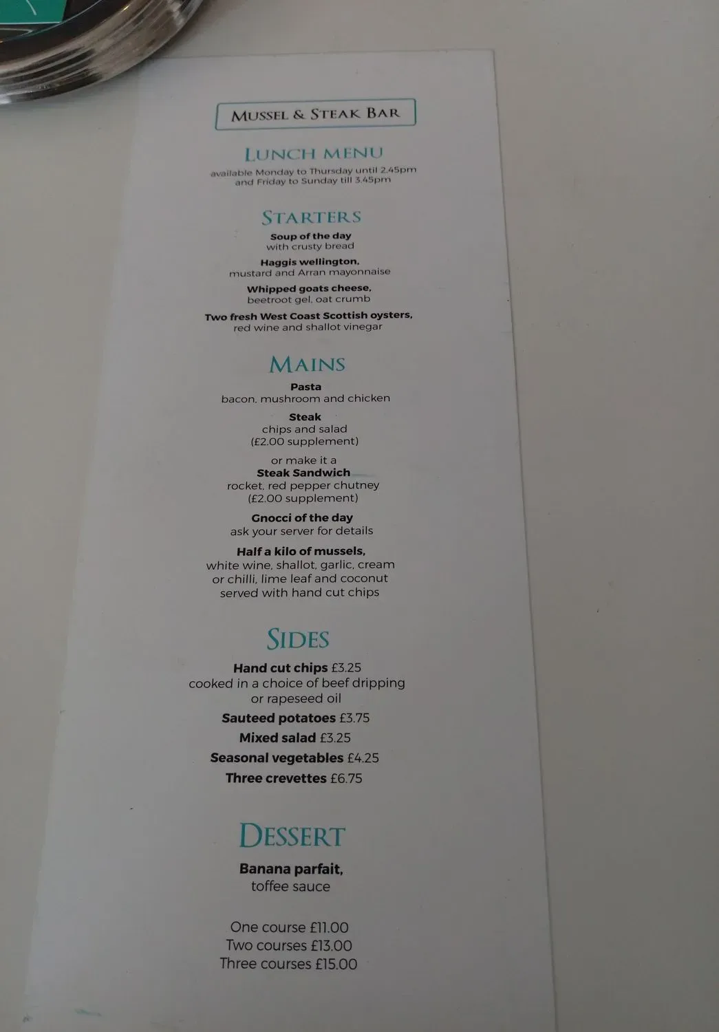 Menu 6