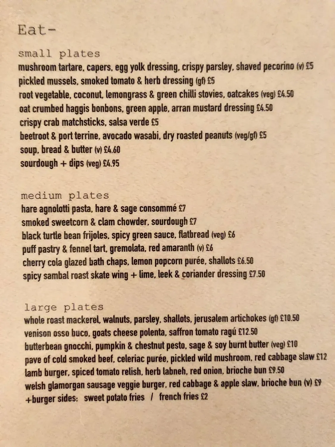 Menu 3