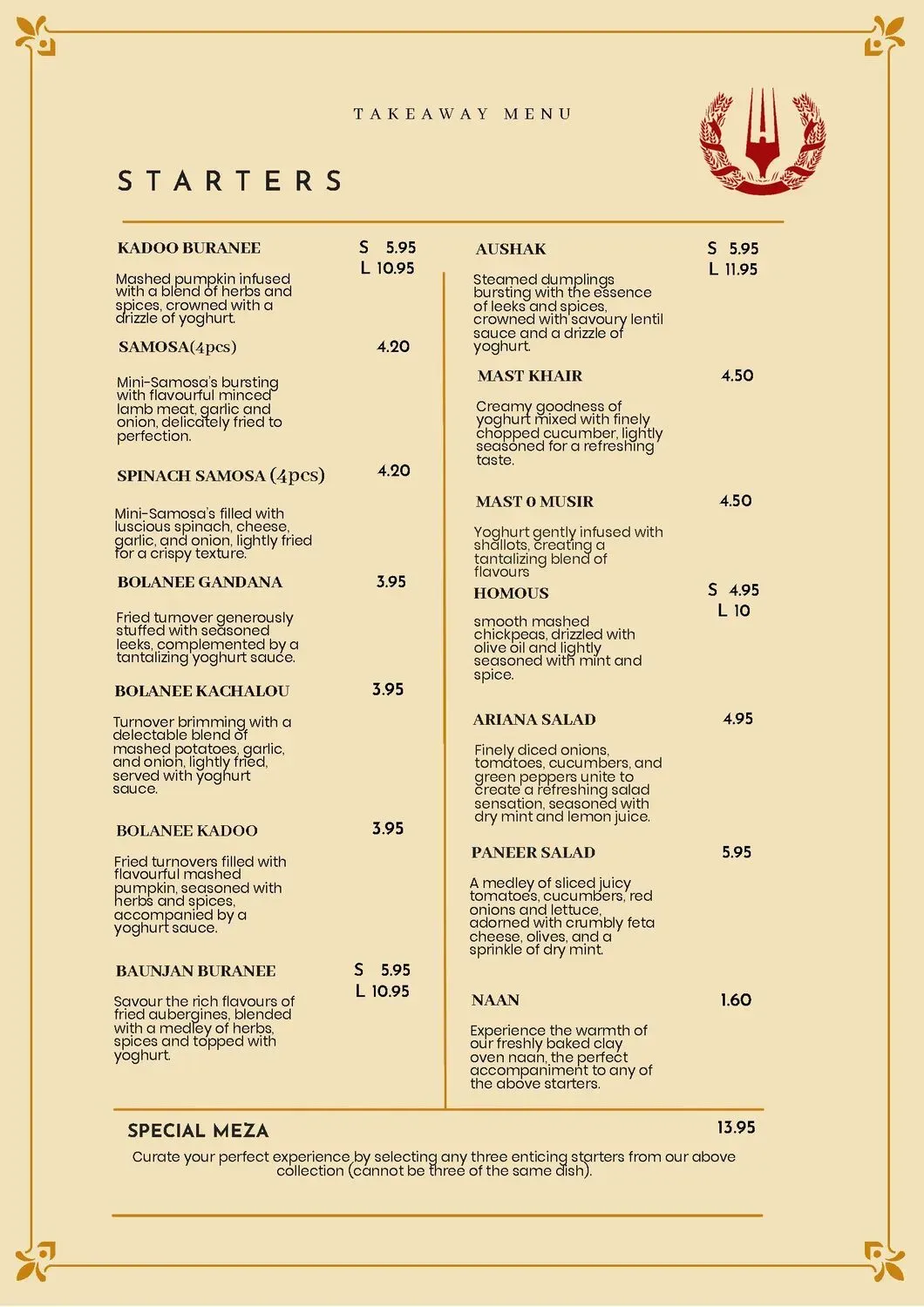 Menu 3