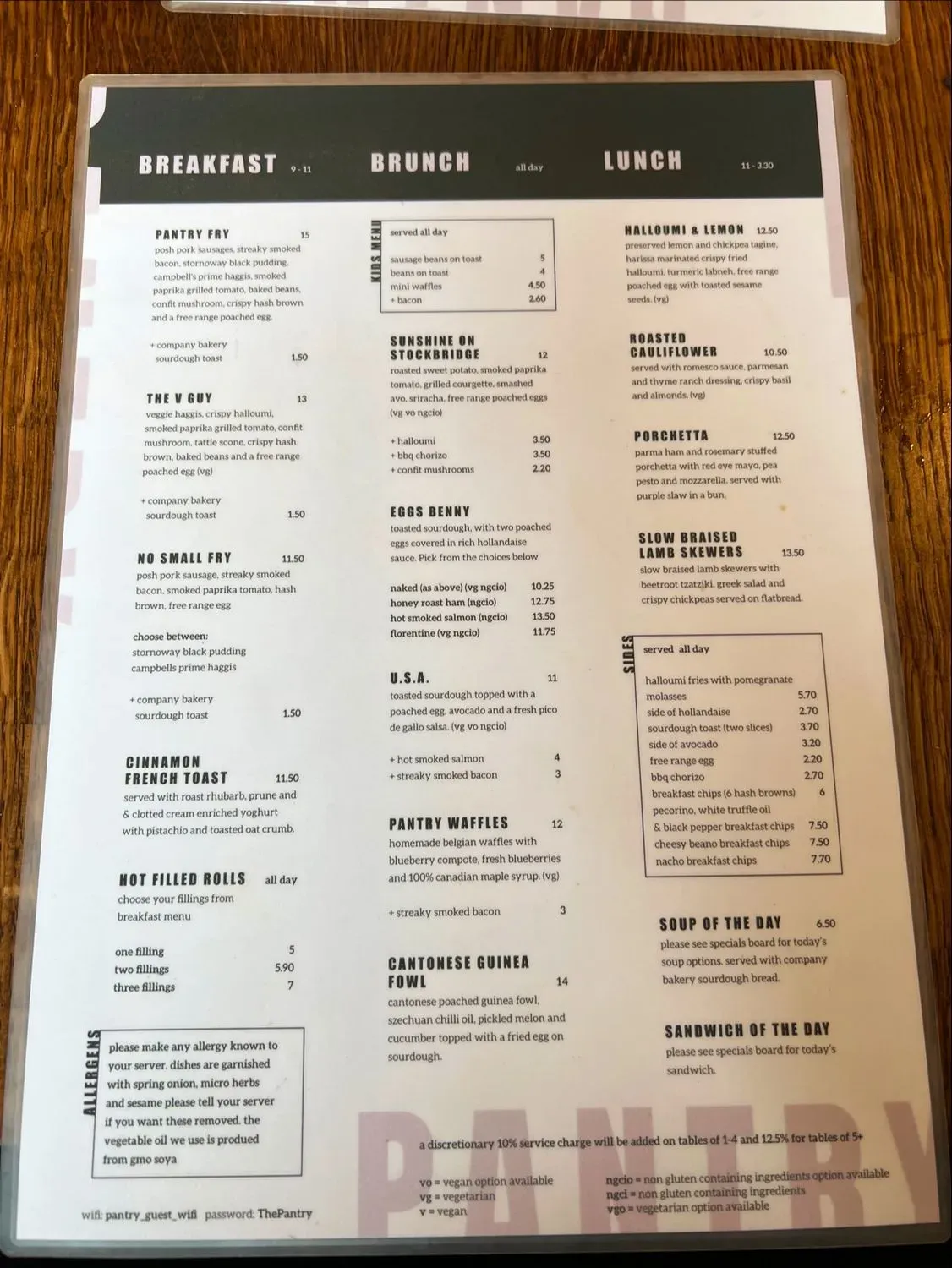 Menu 3