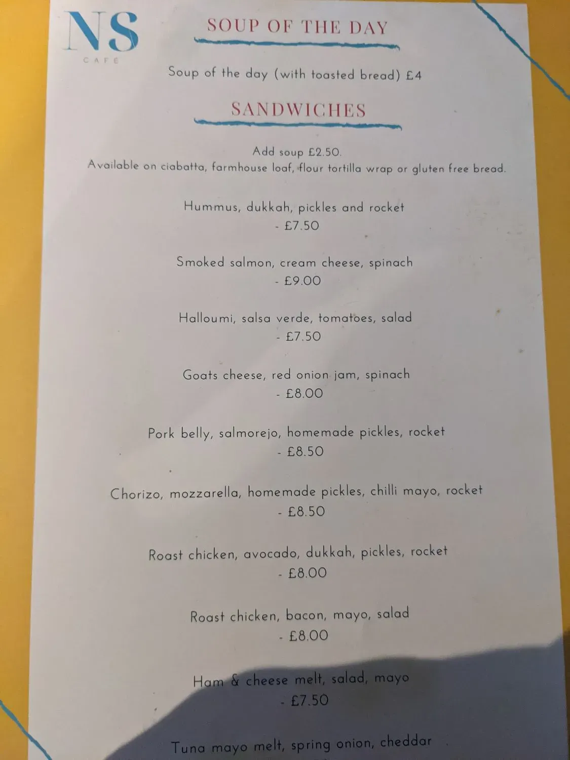 Menu 3