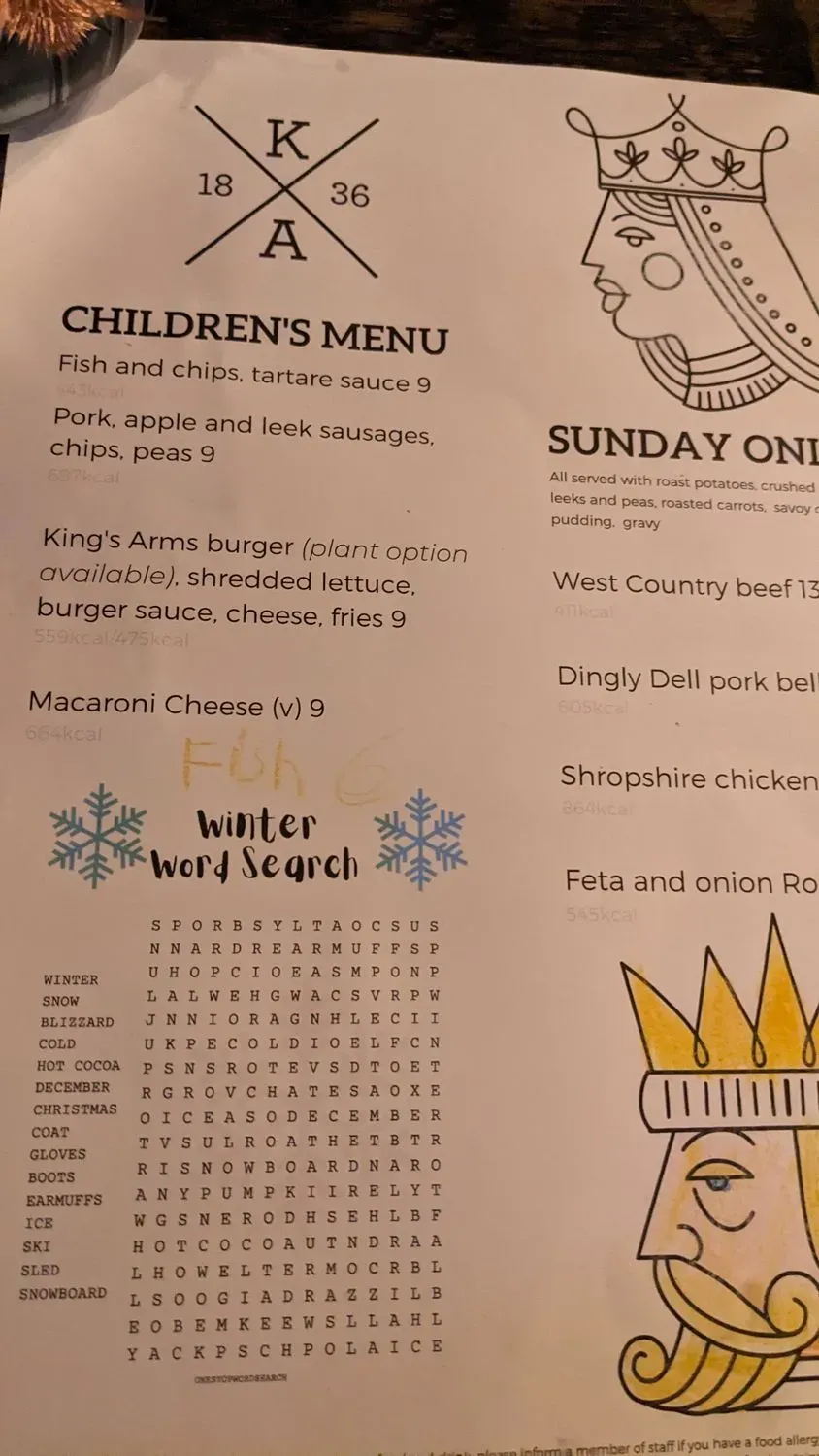 Menu 3