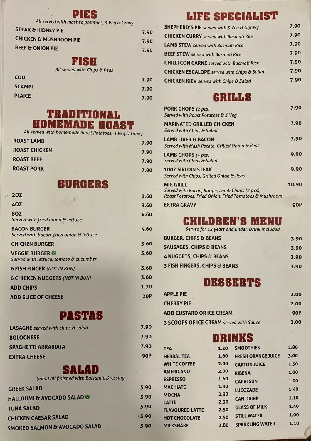 Menu 3