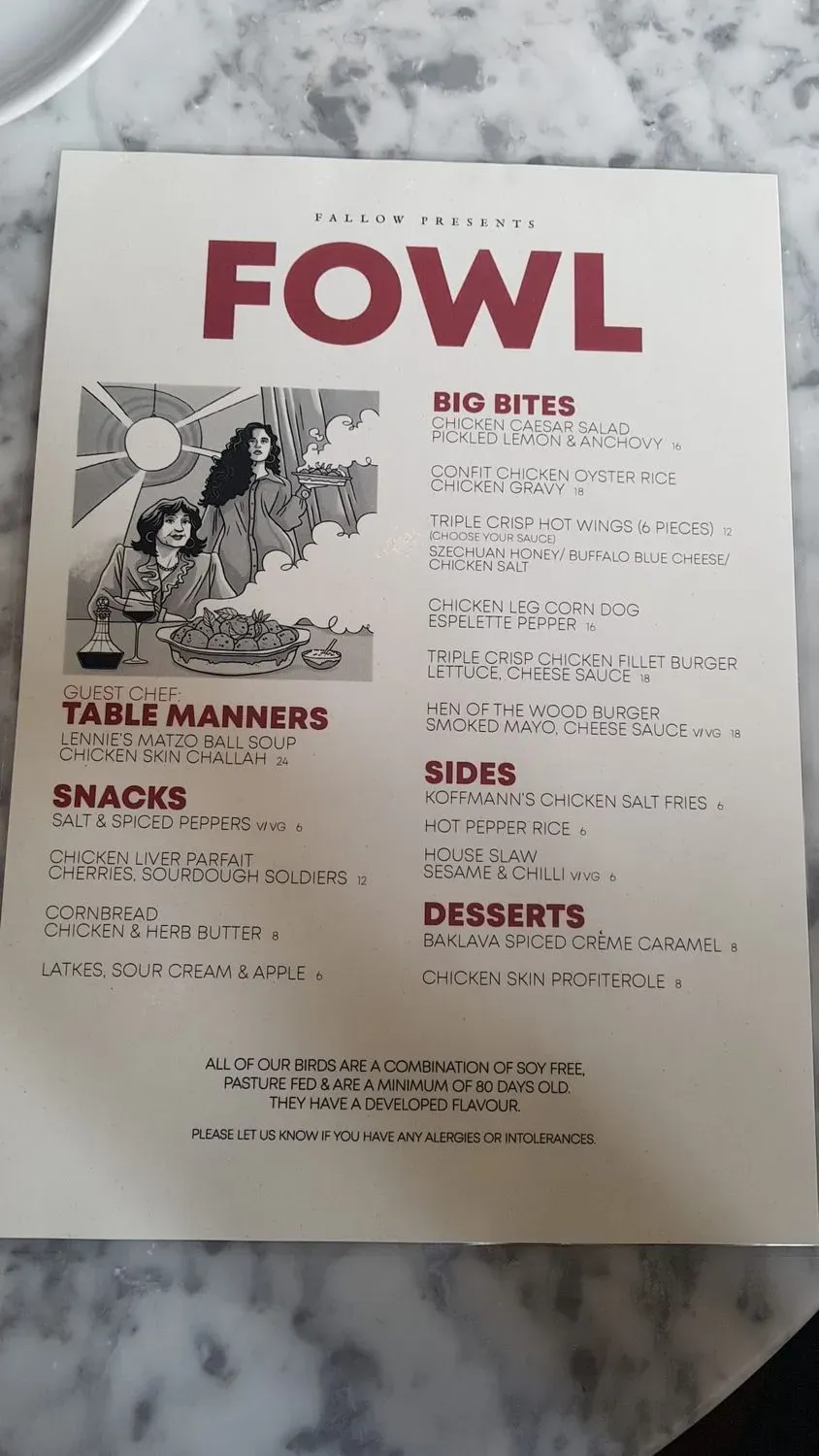 Menu 3