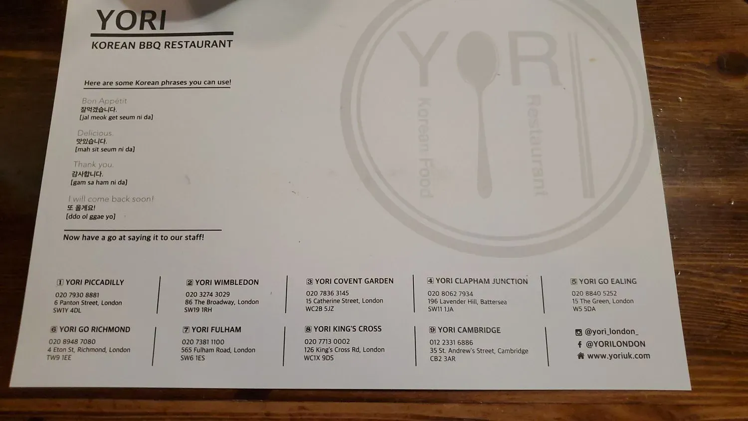 Menu 3