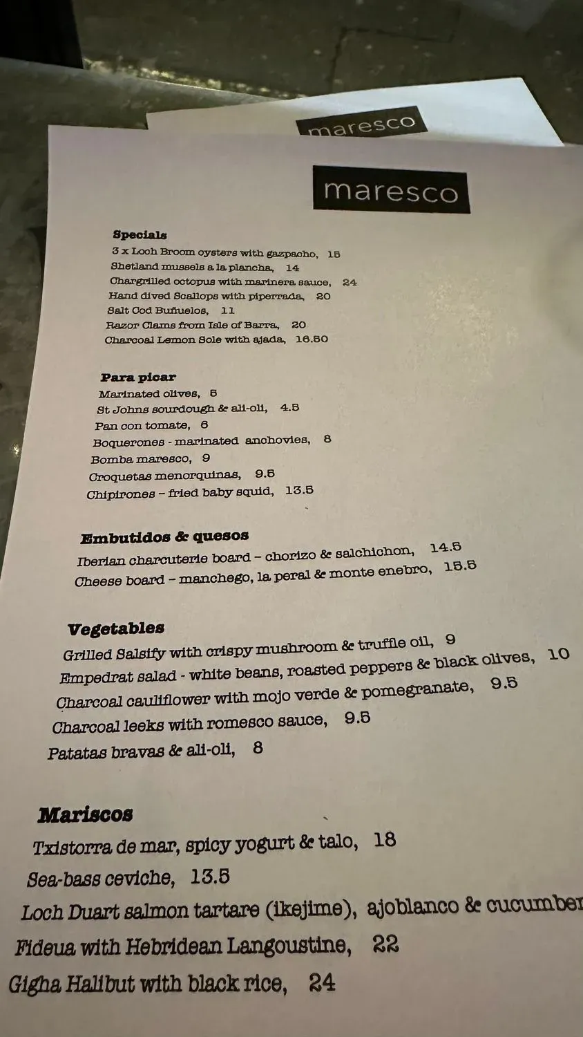 Menu 3