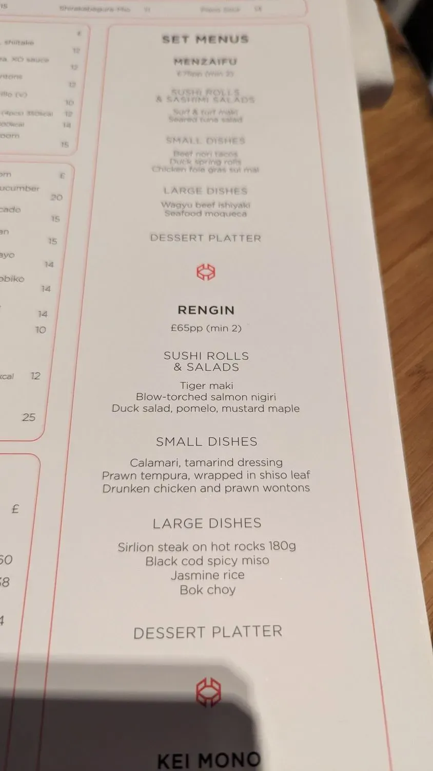 Menu 3