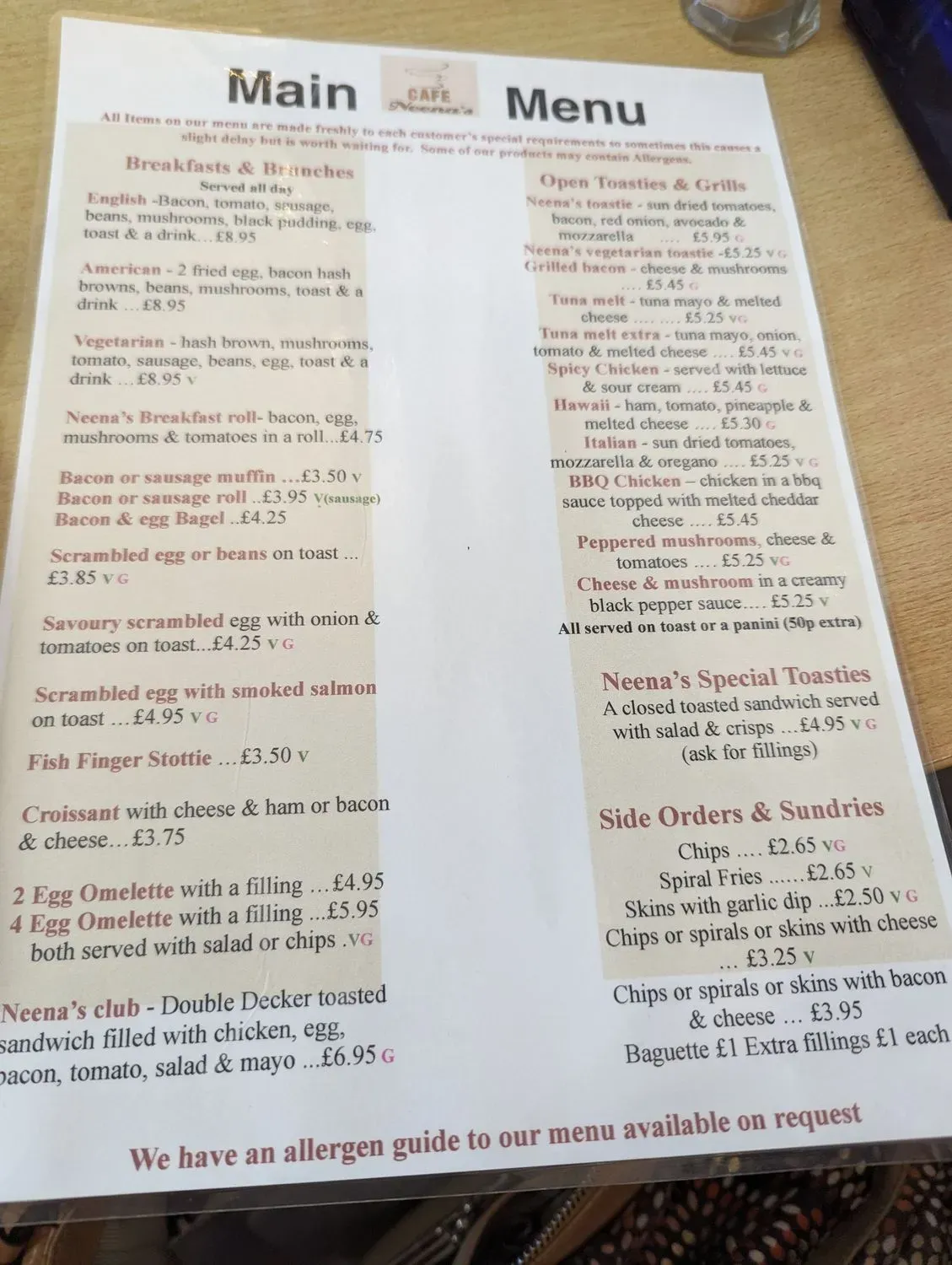 Menu 3