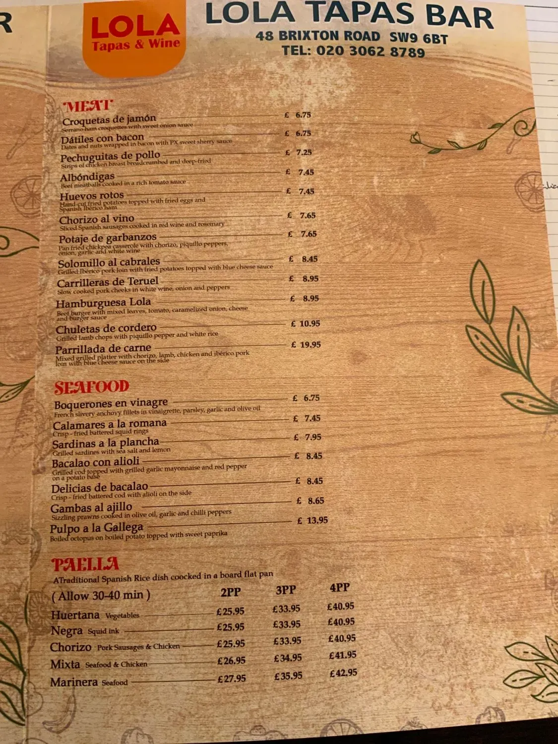 Menu 3