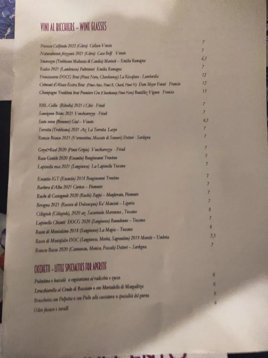 Menu 3