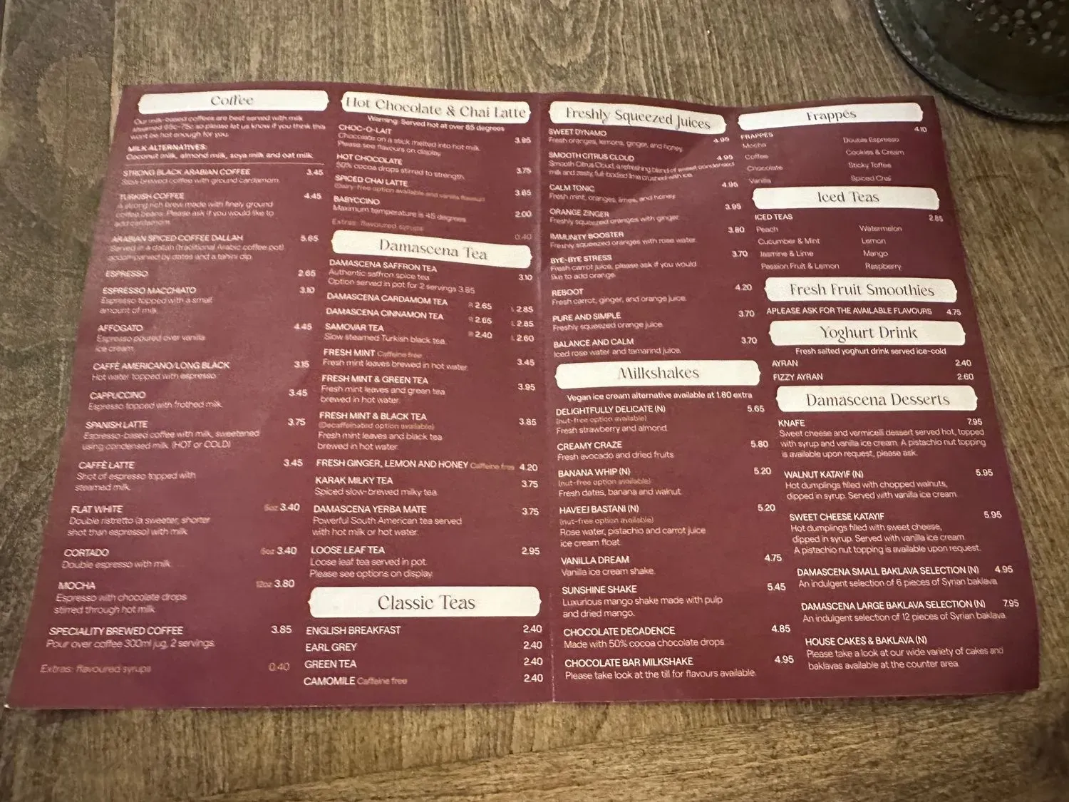 Menu 3