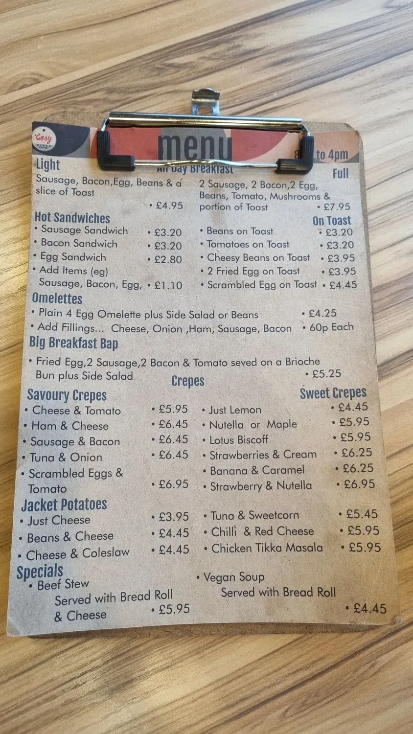 Menu 3