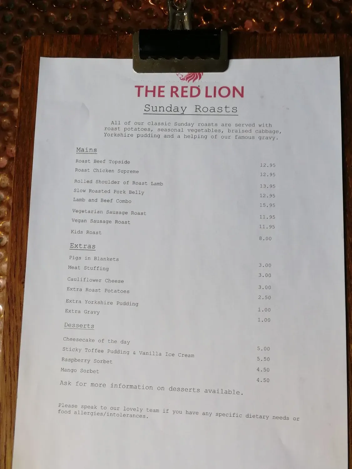 Menu 3