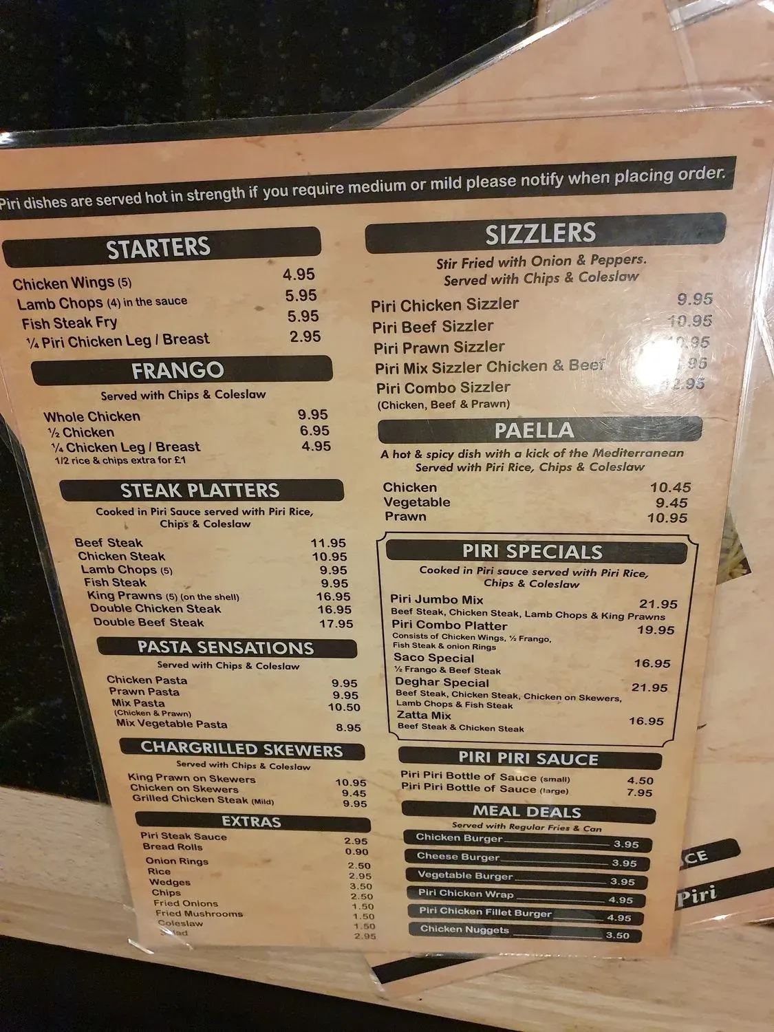 Menu 3