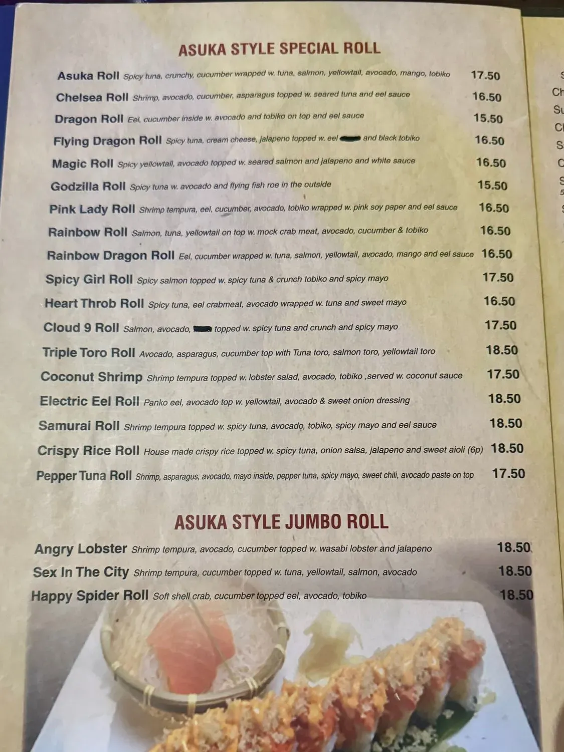 Menu 6