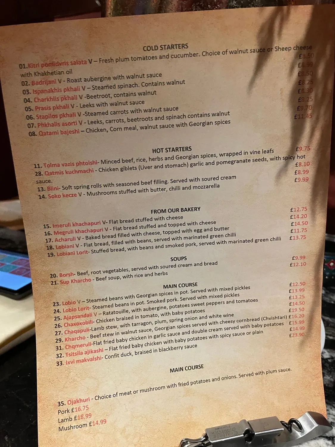 Menu 3