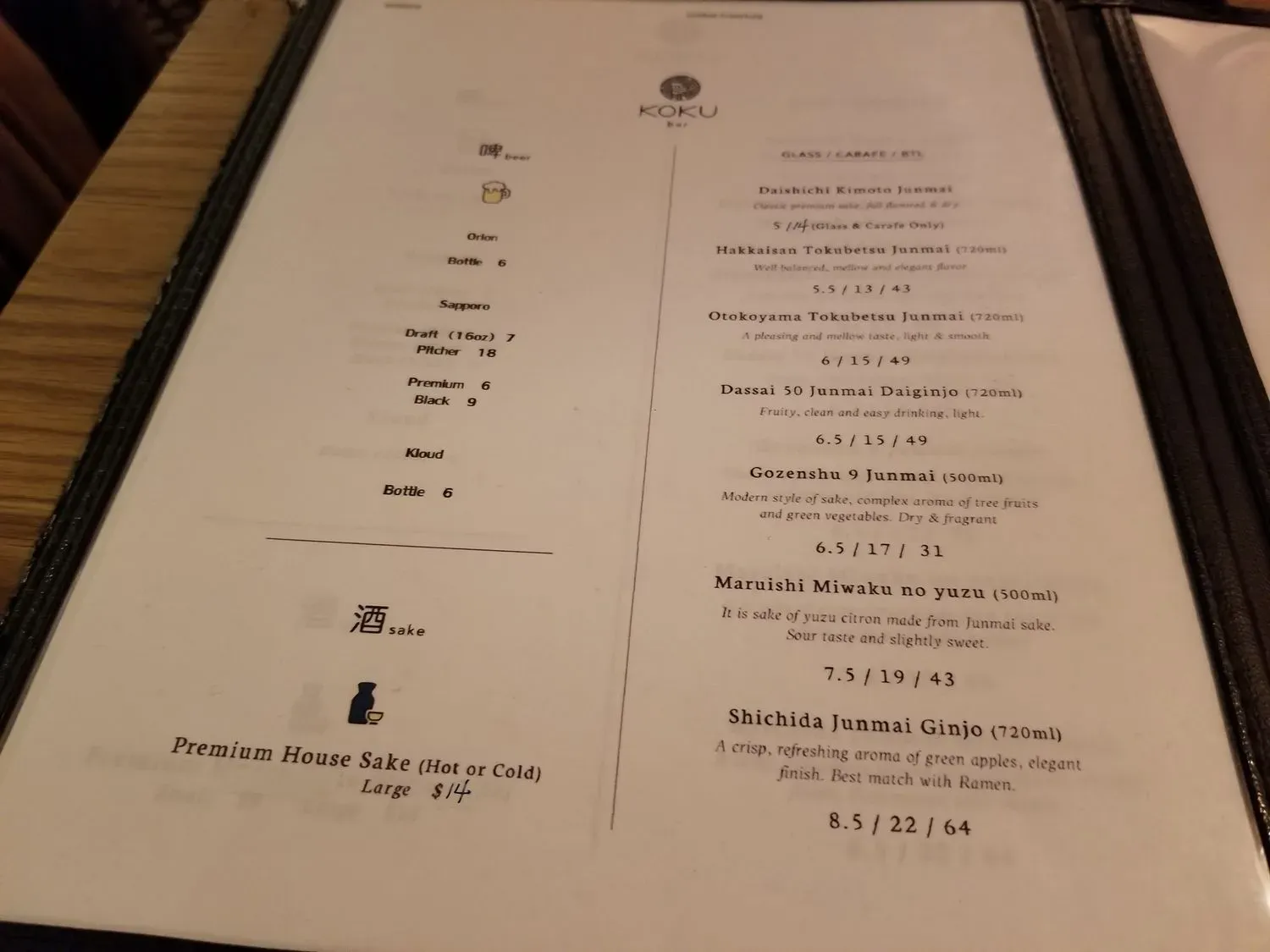 Menu 4