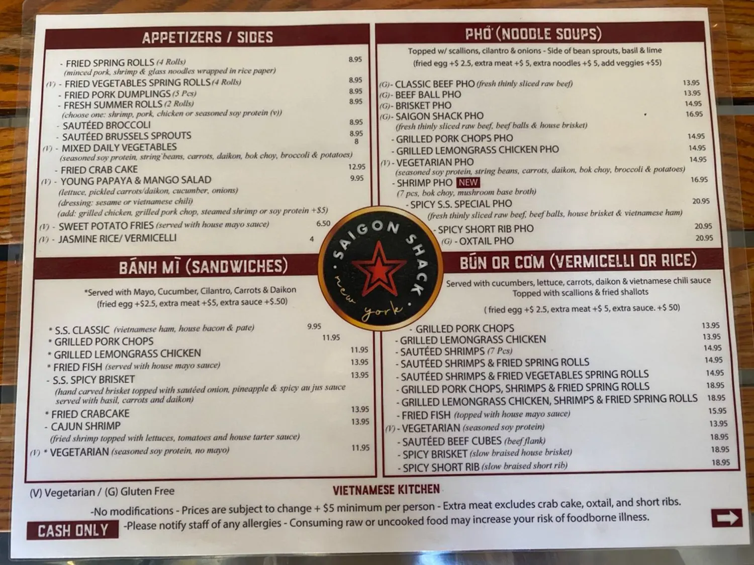 Menu 6
