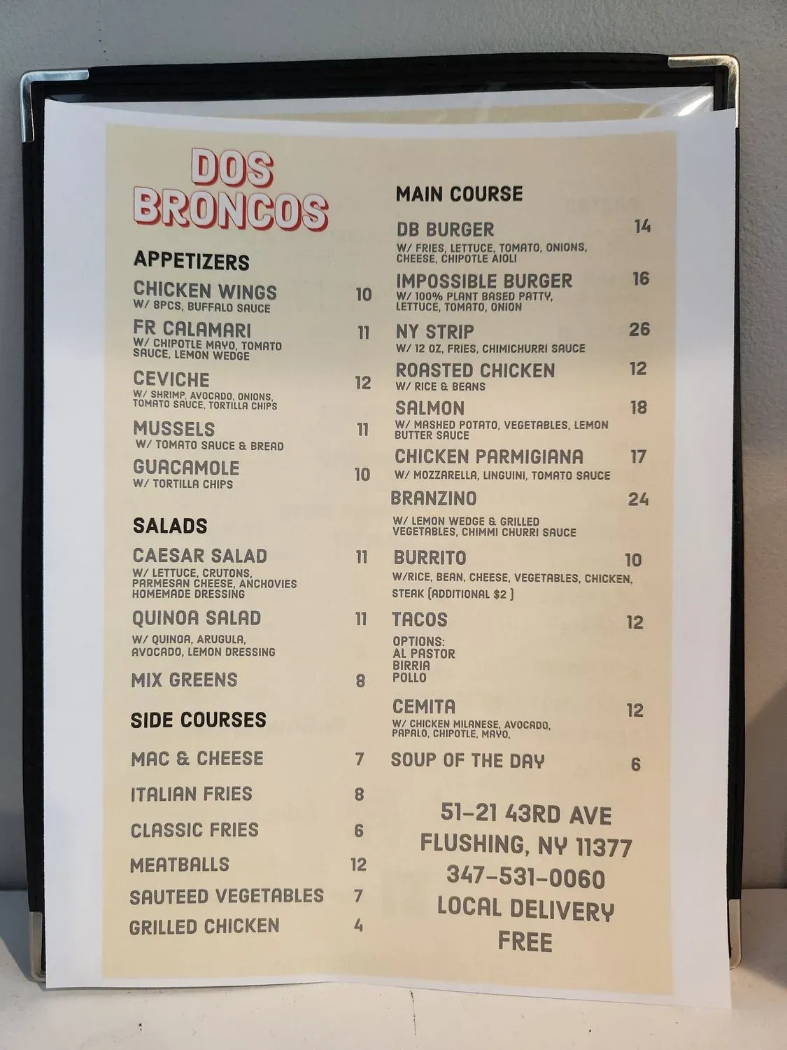 Menu 3