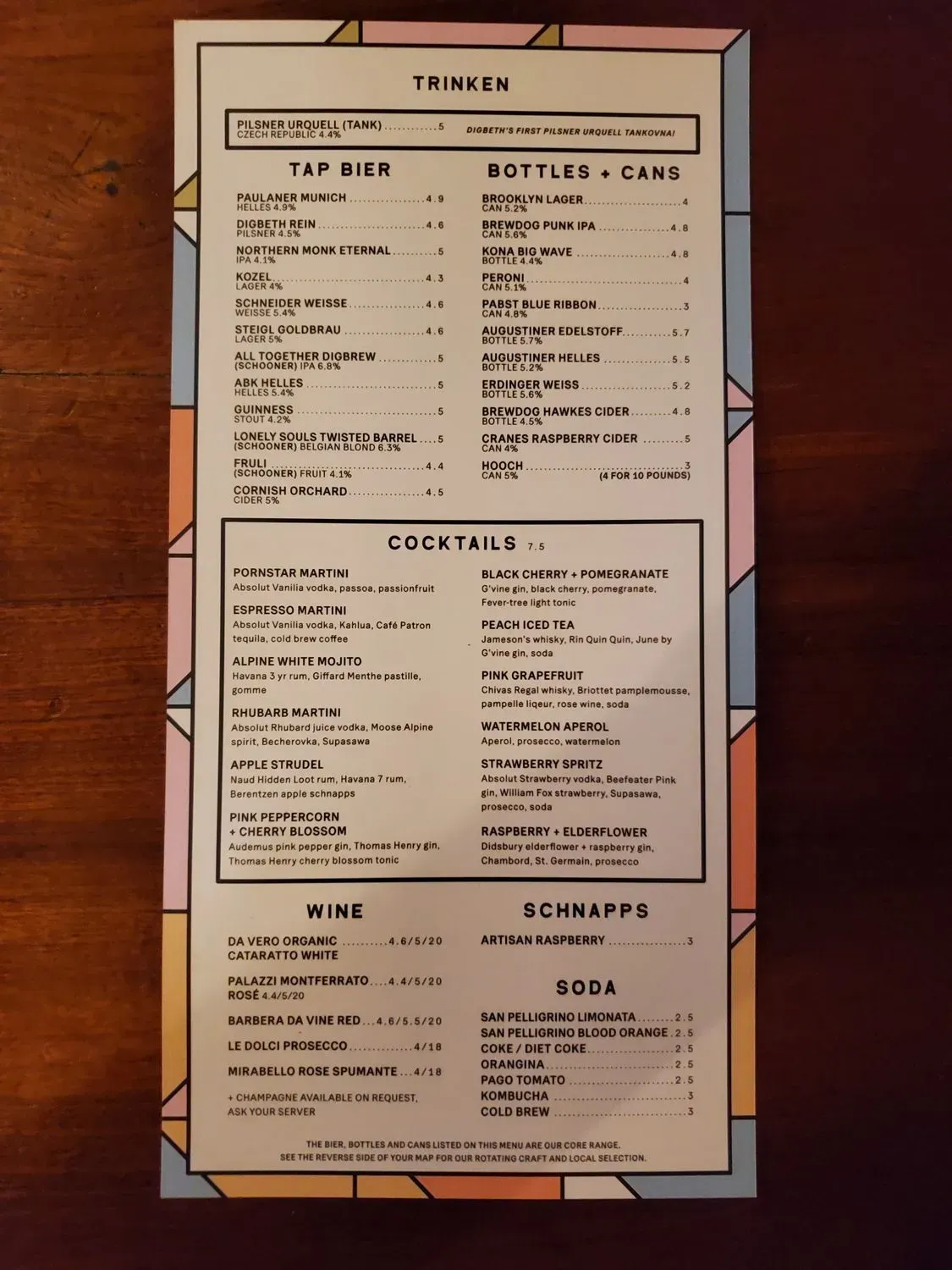 Menu 3