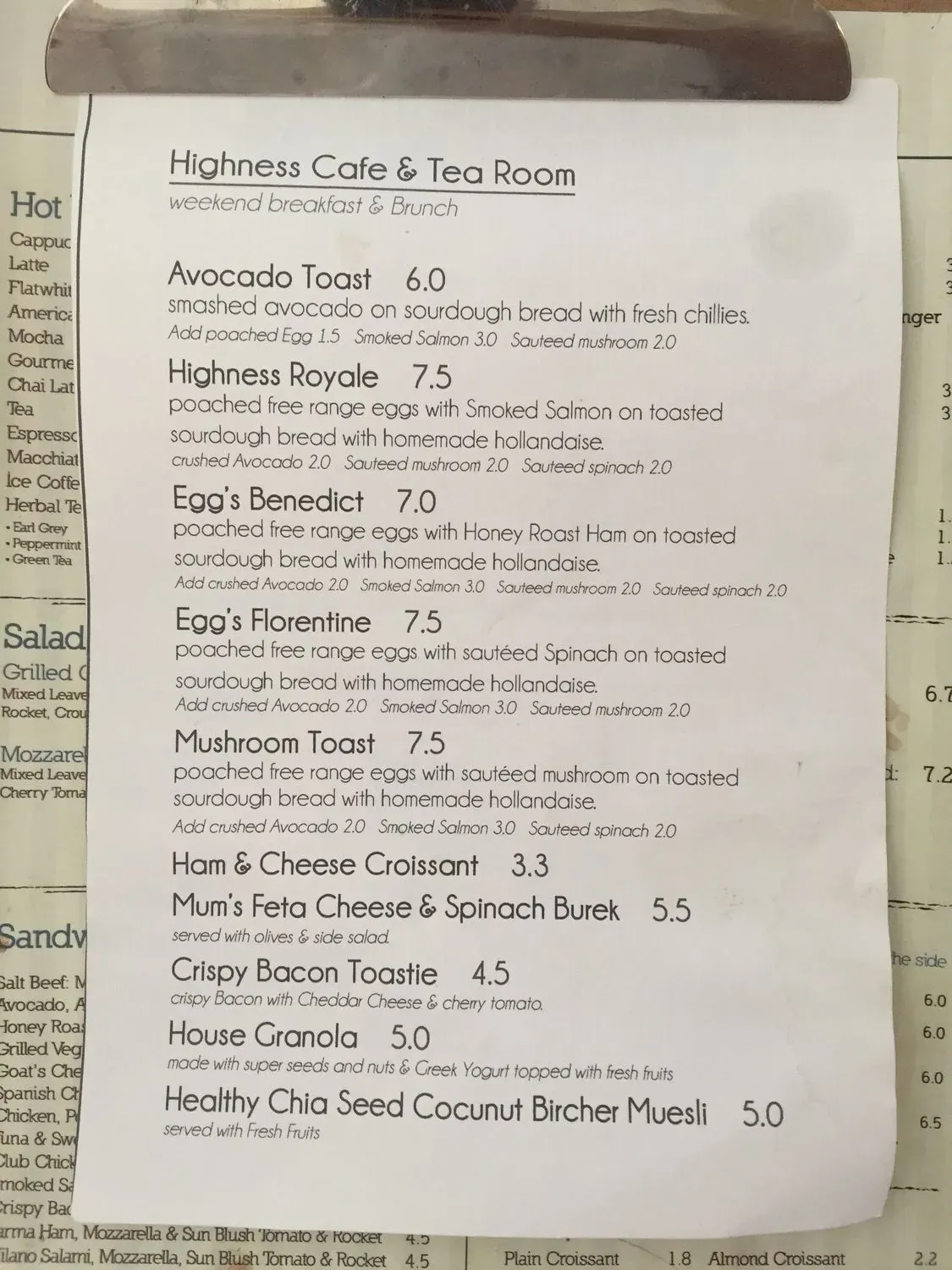 Menu 3