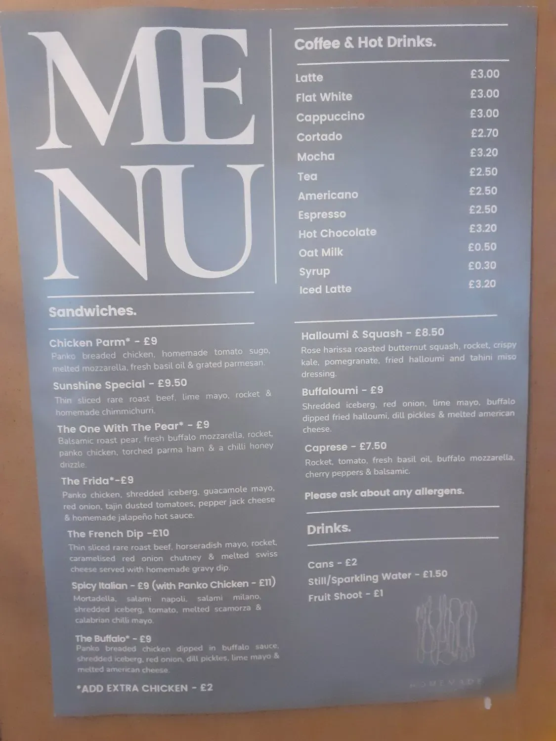 Menu 3