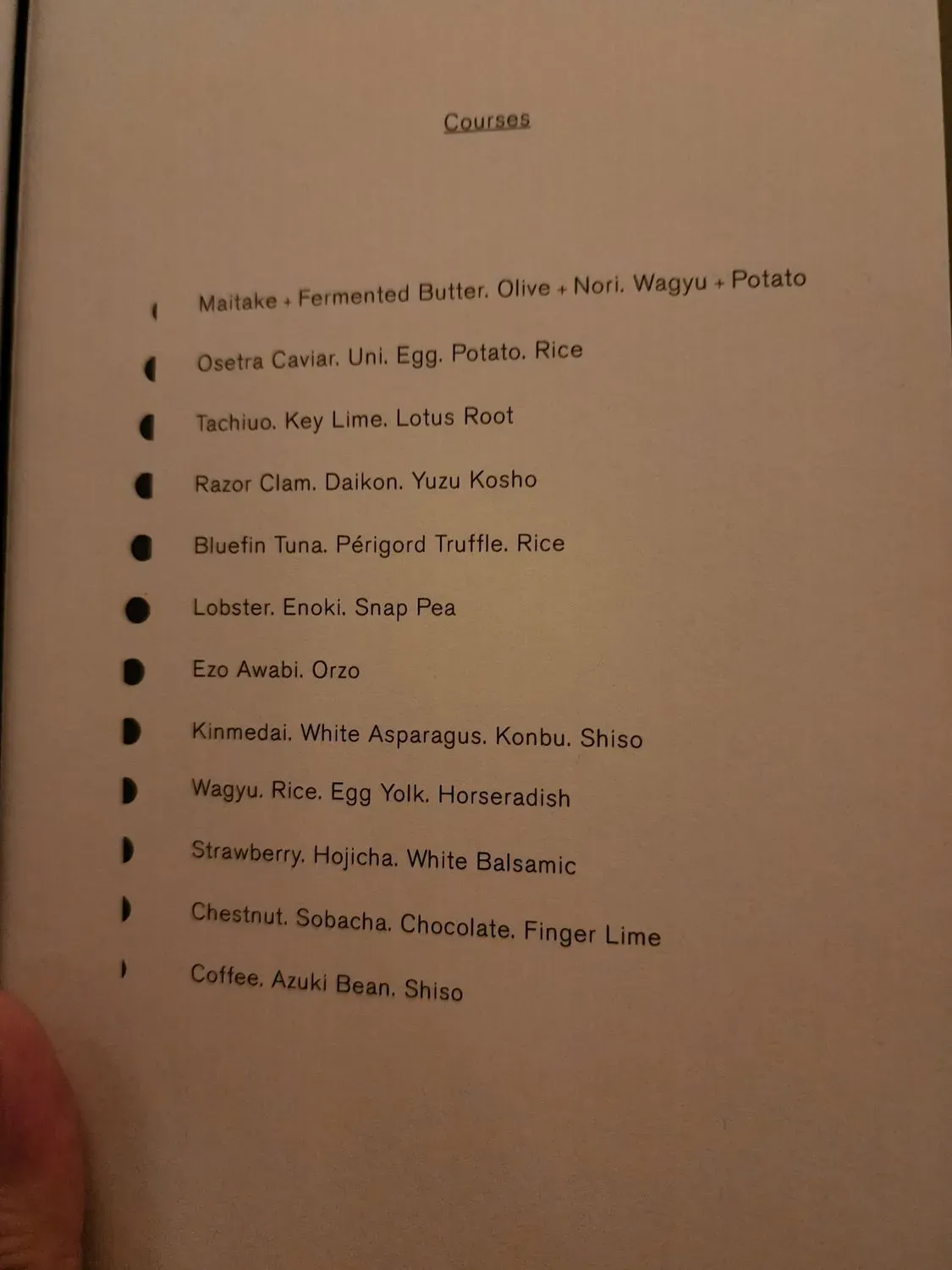 Menu 6