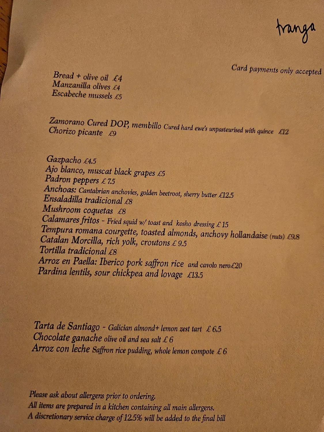 Menu 3